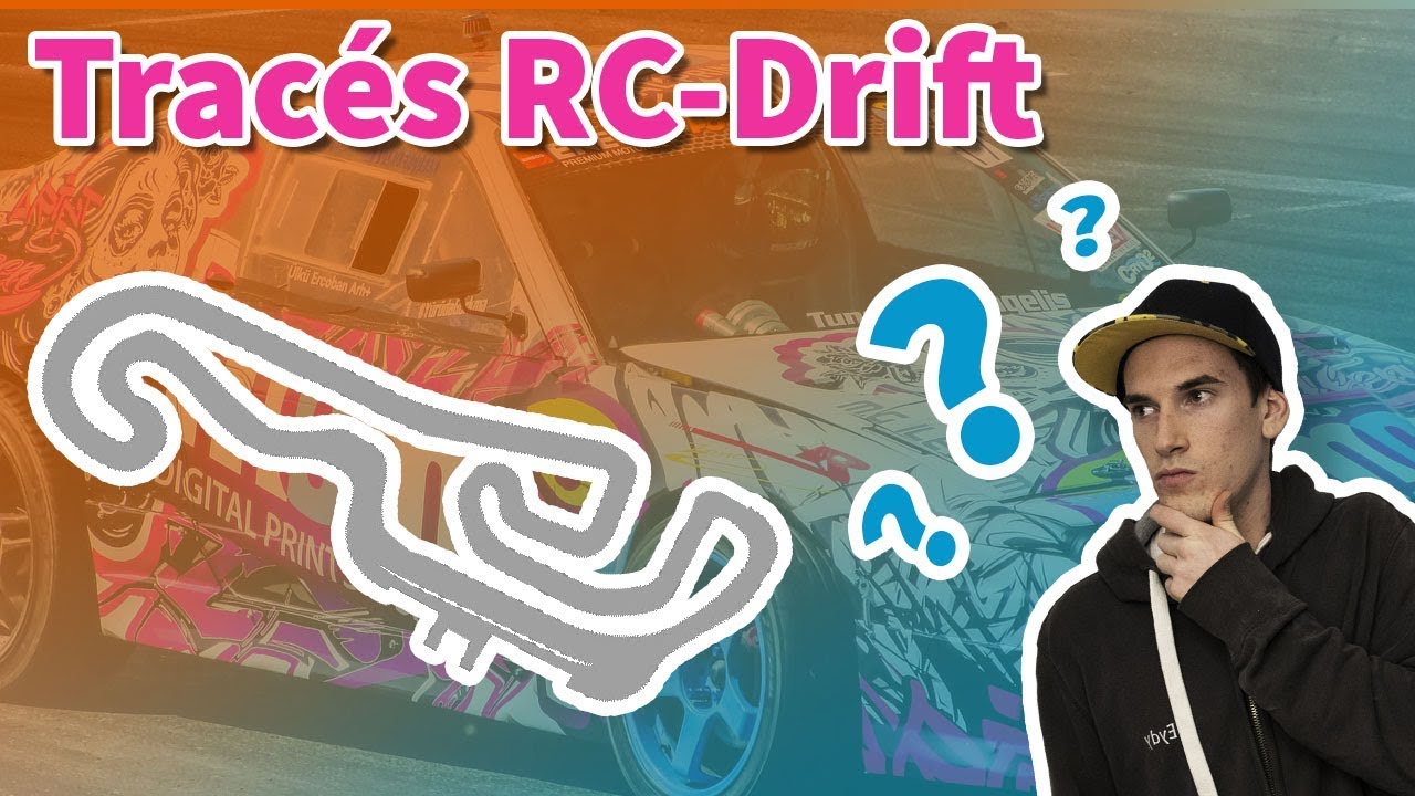 Comment DETERMINER le tracé d'un CIRCUIT de RC-Drift?