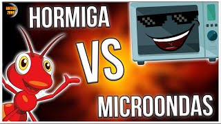 ¿Qué pasa si metes UNA HORMIGA AL MICROONDAS?