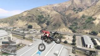 PS４ GTA5 バイクレース【Bike stunt challenge [2]】 screenshot 4