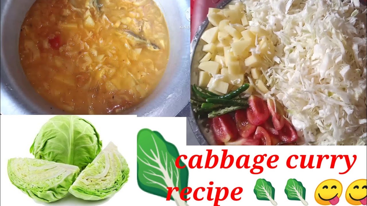 cabbage curry recipe 😋 😋 YouTube