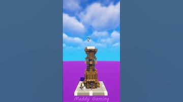 Minecraft: Making Clock Tower in Minecraft #shorts #minecraft #minecraftshorts #trending