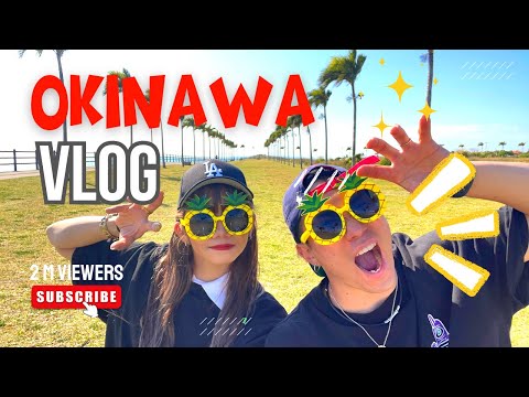 【VLOG】沖縄旅行🌺ひたすら食べて、遊んだ最高な新婚旅行🧑🏻‍🦱👩🏻💍part1