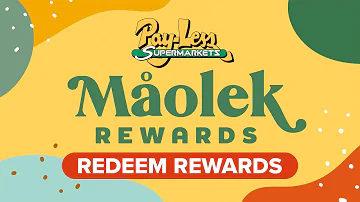 Måolek Rewards | Redeem Rewards