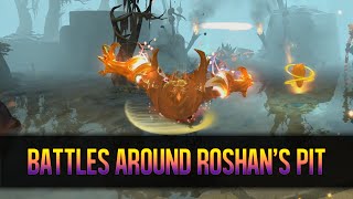 Battles around Roshan's pit by DC vs Unknown.xiu - Frankfurt Major