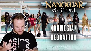 FIRST REACTION TO NANOWAR OF STEEL (Norwegian Reggaeton) 