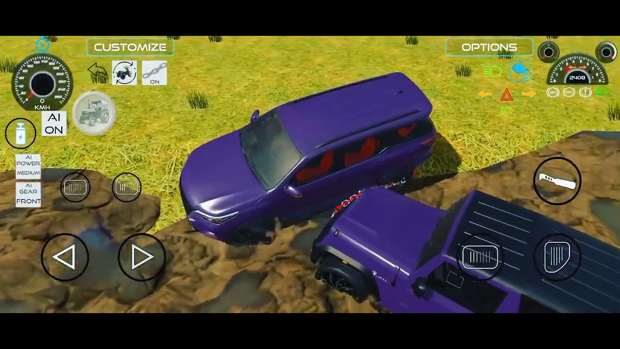 Thar vs aur fortuner full load to trolley Mahindra Thar