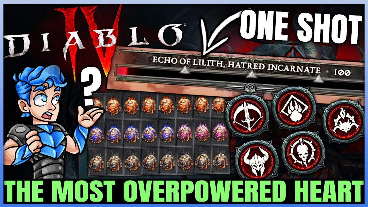Diablo 4 - Use THIS Overpowered Heart Now - BEST Malignant Hearts For