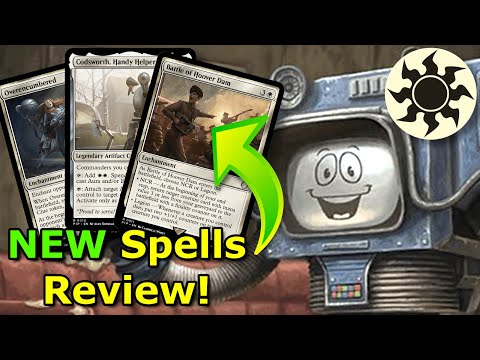 She Can Destroy LANDS?! | Fallout Set Review | White | MTG - YouTube She Can Destroy LANDS?! | Fallout Set Review | White | MTG - YouTube