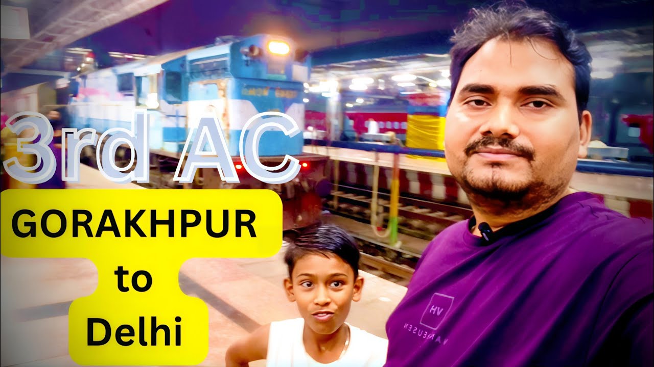 Post-Diwali Trip: Gorakhpur to Delhi (Anand Vihar) to Greater Noida | Indian Logs Travel Vlog