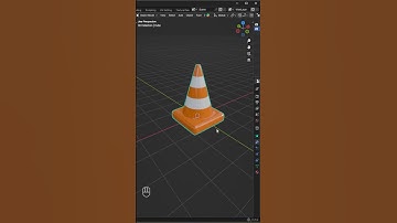Blender 3D Modelleme Dersi | Blender Tutorial Türkçe | Trafik Konisi Modelleme⚠️⚠️