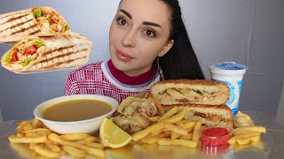 ОБО ВСЕМ ПО ЧУТЬ-ЧУТЬ 🤪💫 MUKBANG Ayka Emilly 🌸