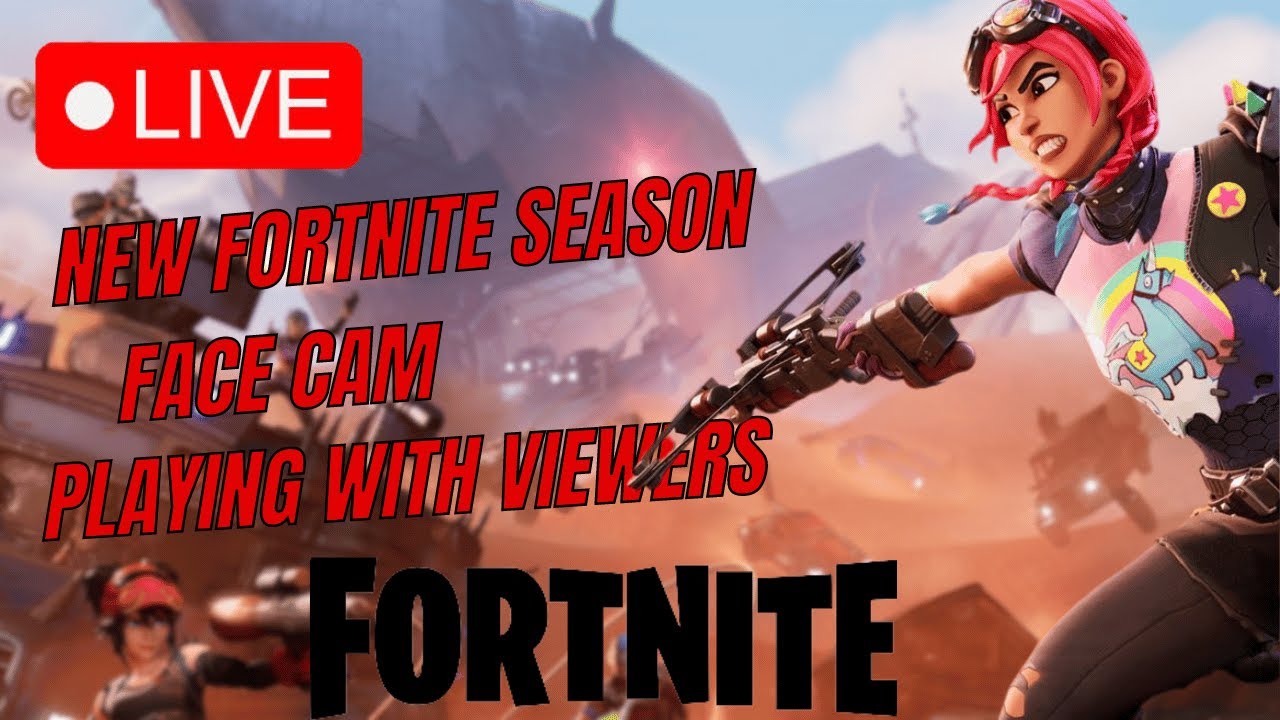 PLAYING THE NEW FORTNITE SEASON WITH VIEWERS ( COME JOIN AND CHILL ...