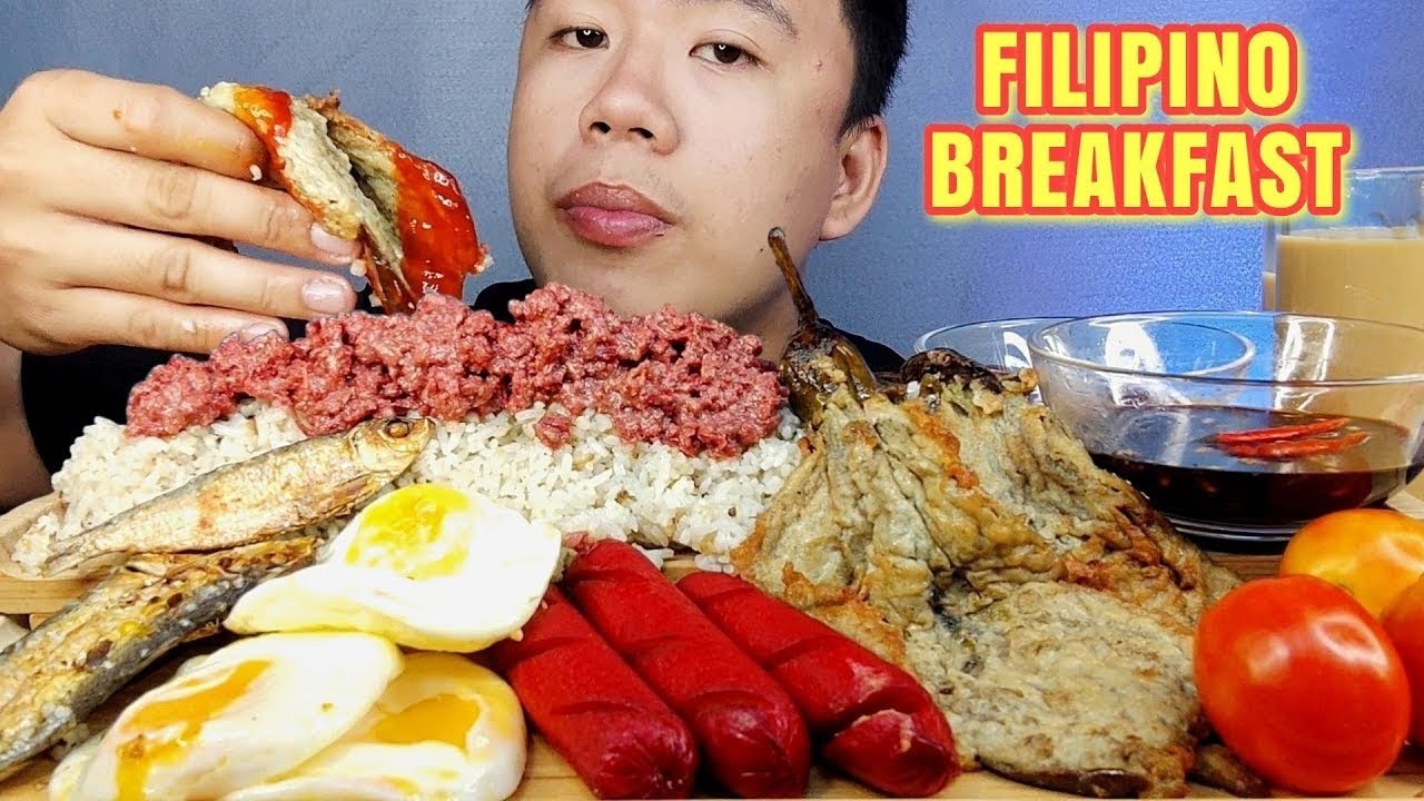 FILIPINO BREAKFAST MUKBANG | Pinoy Almusal Mukbang | Gantong Almusal ang Masarap | Mukbang | Asmr