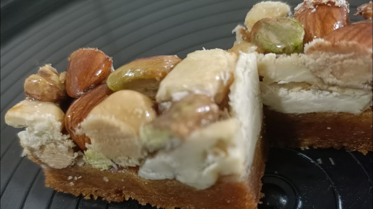 كنافه بالمكسرات (مغشوشه) كنافه بندقيه 😍😍