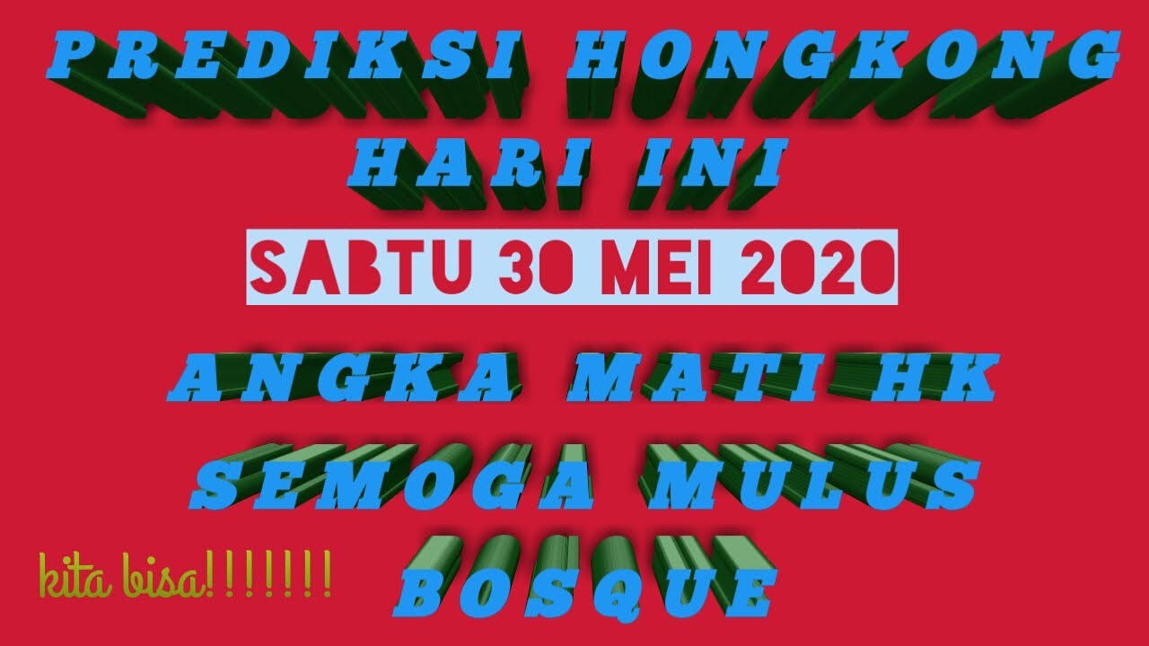 20 Prediksi hk ekor mati