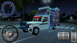 DJ Bolero Pickup Driving in BUSSID 🔥 Indian Mod Truck Gameplay Android Game 2026