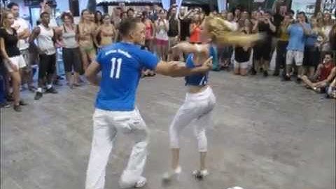 David & Deywylla - Zouk-Lambada Demo - Porto Seguro Congress - 2011