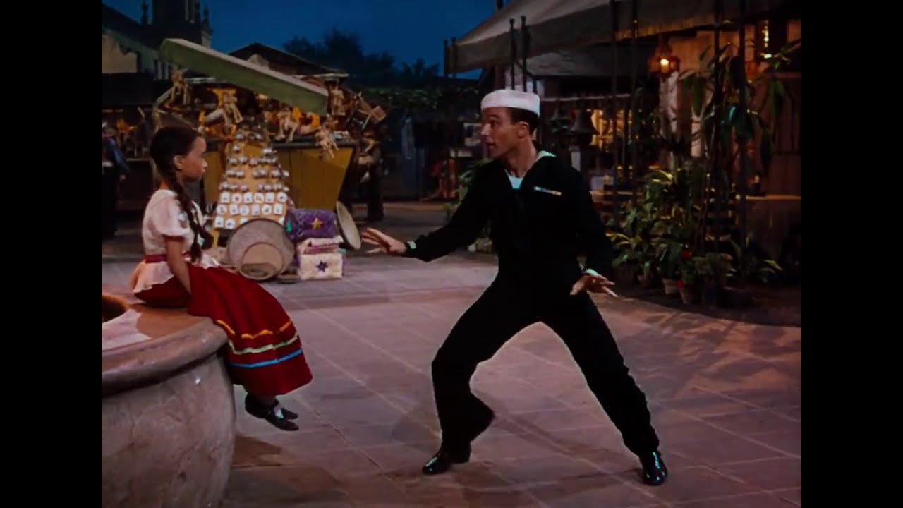 THAT'S DANCING: Anchors Aweigh - Gene Kelly dancing with a cute little girl. Should Warm Your Heart 