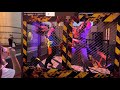 【USJホラー・ナイト2023】Zombies attack(ゾンビ襲撃)Chainsaw Chain-Gang(チェーンソー・チェーンギャング)(4K HDR 60fps)