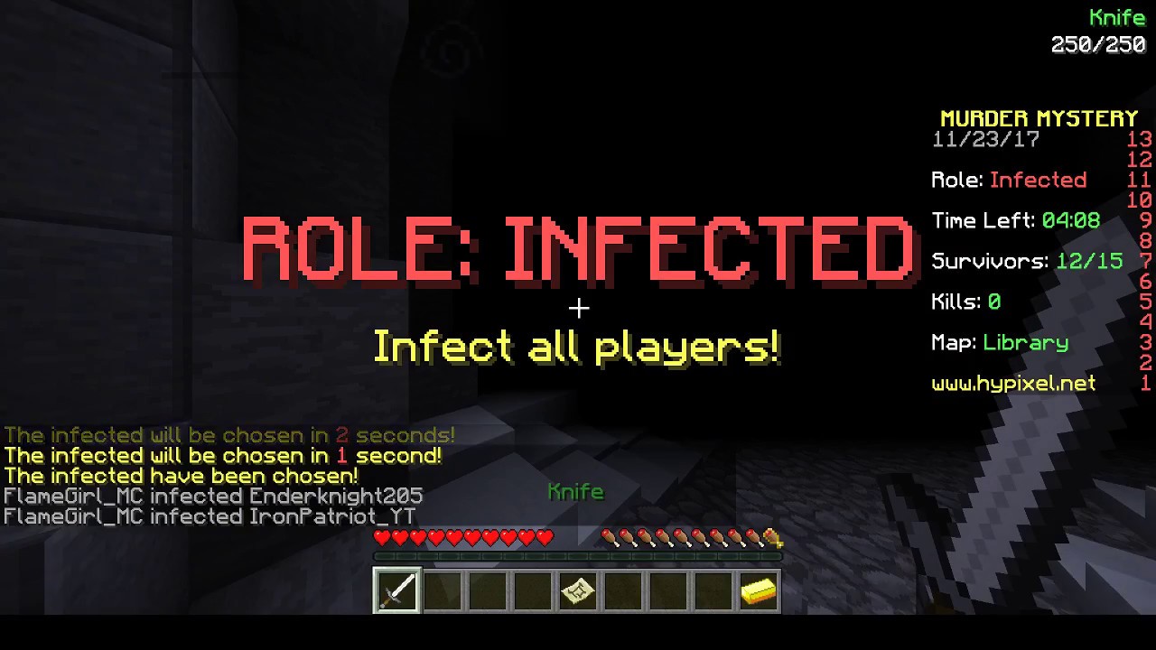 NEW HYPIXEL MURDER MYSTERY GAME MODE!! (Infected)