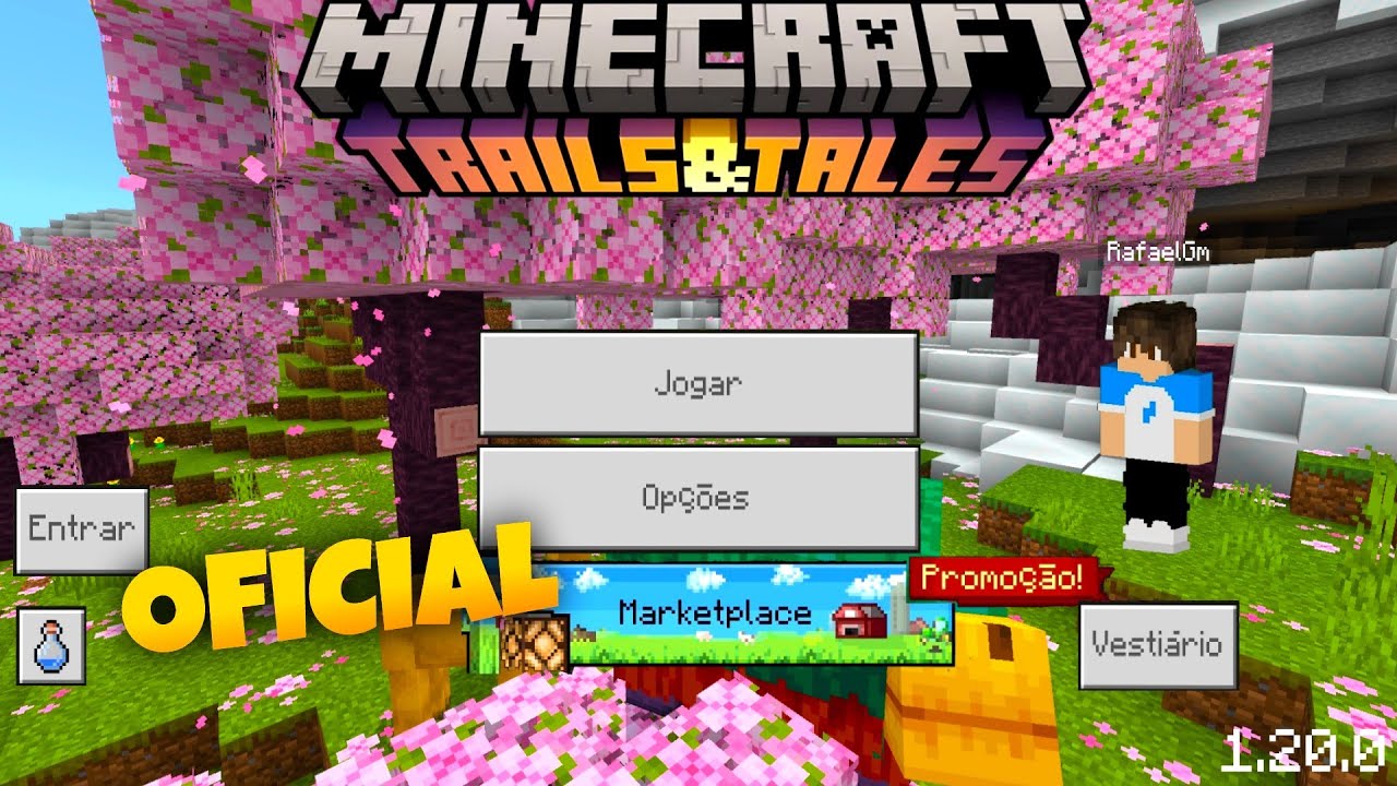 🦊ATUALIZAÇÃO DO MINECRAFT PE 1.20!📥 