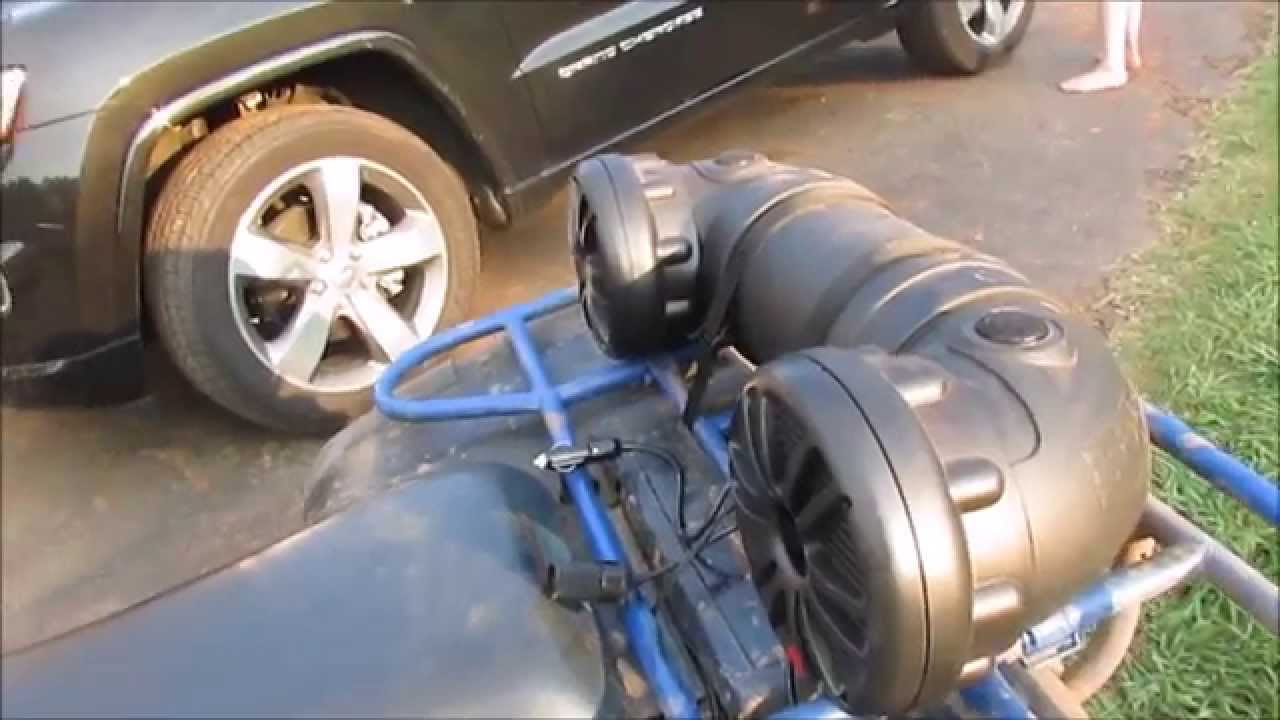 boss audio four wheeler speakers