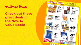 Great deals at Longs Drugs 11/14 - 11/20 Value Book!