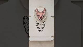 A Quick Carve Of A Dog Portrait And Explainer On How Its Done