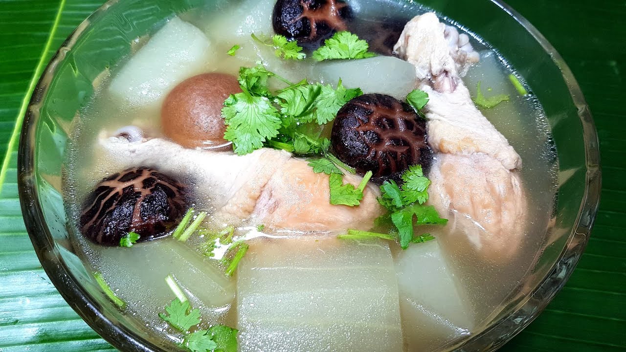 926 น่องไก่ตุ๋นฟักมะนาวดอง กลมกล่อม หอมมะนาวดอง Thai Chicken,Gourd and Pickled lime soup