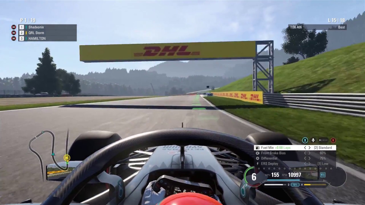 F1 2018 ONLINE CAREER ROUND 9: CHAMPIONSHIP GAINS