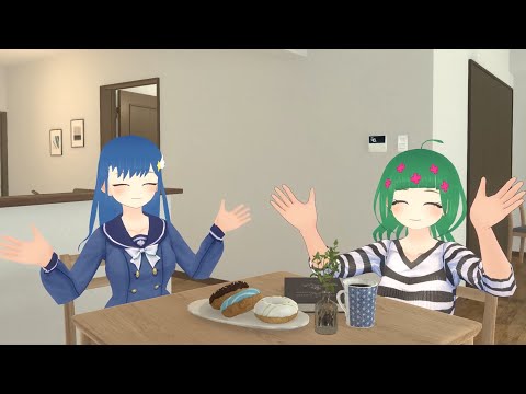 【自己紹介/おうち公開】二人組Vtuberのそらとまめです！【新人Vtuber】