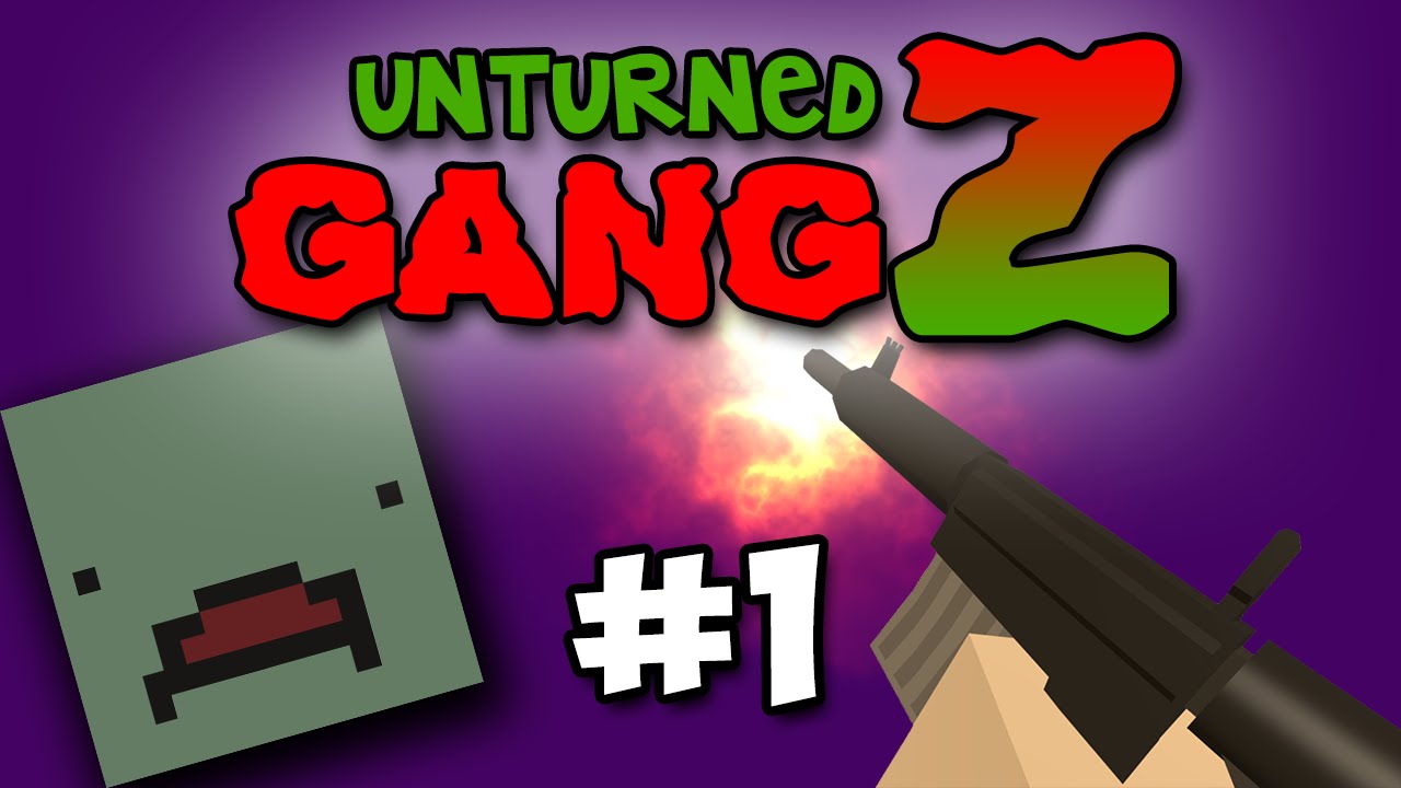 Unturned GangZ #1 - PRISON BREAK! (Unturned PvP Series)