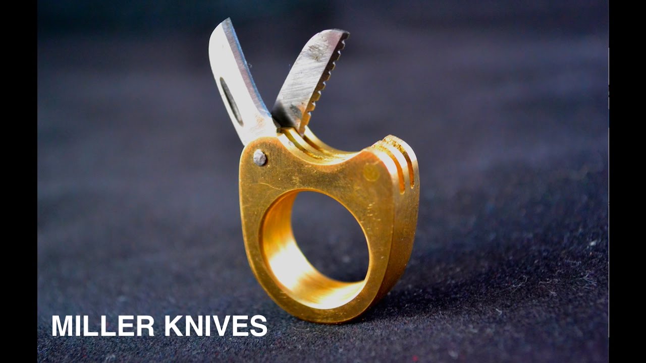 Making a Folding Ring Knife - YouTube