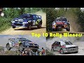 Rally Cars TOP 10 WRC Winners (Pure Sound) Full HD