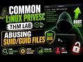 Common Linux Privilege Escalation | Abusing SUID/GUID Files | TryHackMe Walkthrough