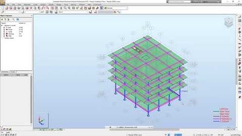 01-3 Robot Structural Analysis Building 4 Stories