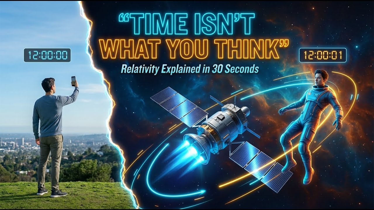 Time Isn’t What You Think ⏱️ | GPS & Relativity Explained