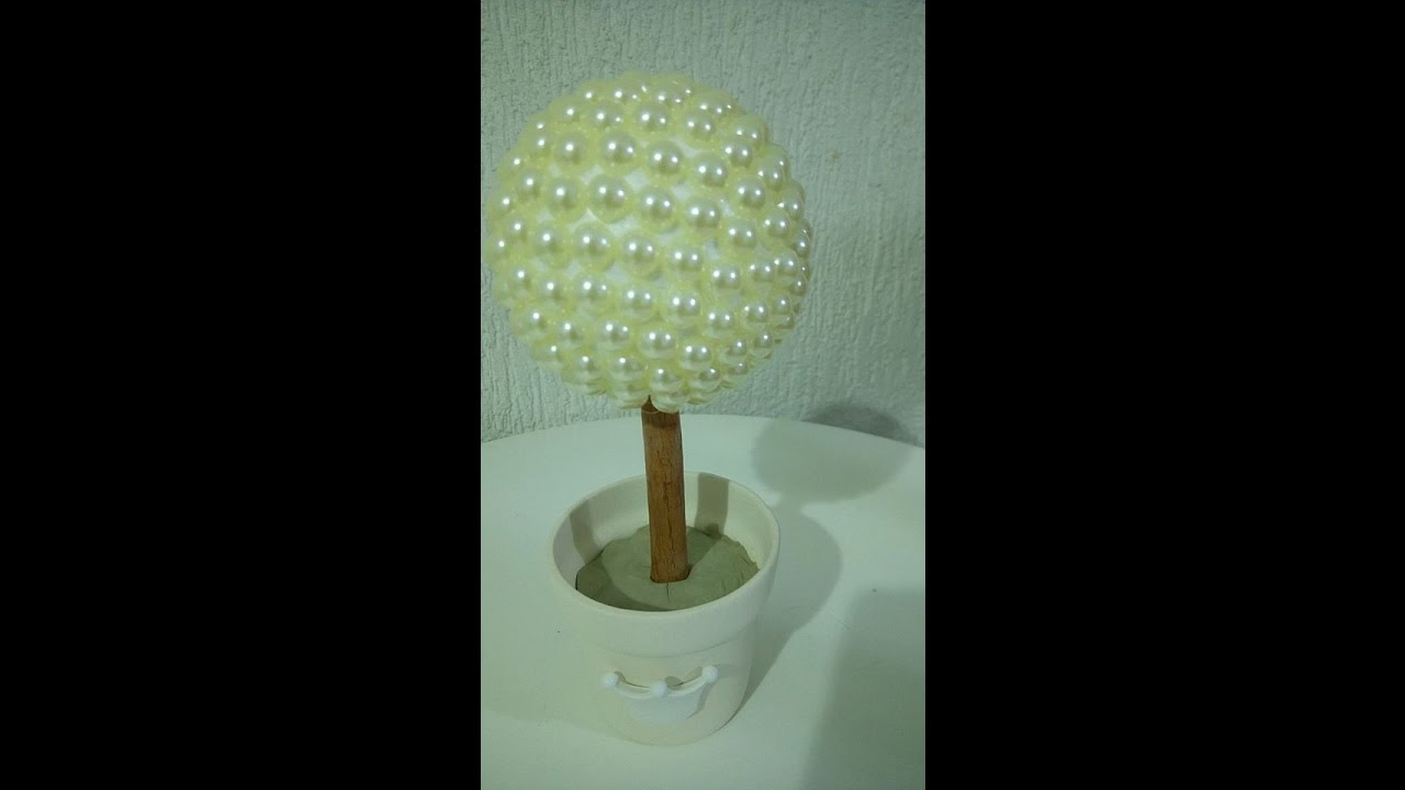 DIY: como fazer uma topiaria de pérola