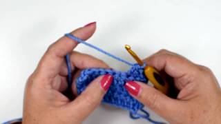 Double Crochet 2 Stitches Together (dc2tog) Right handed