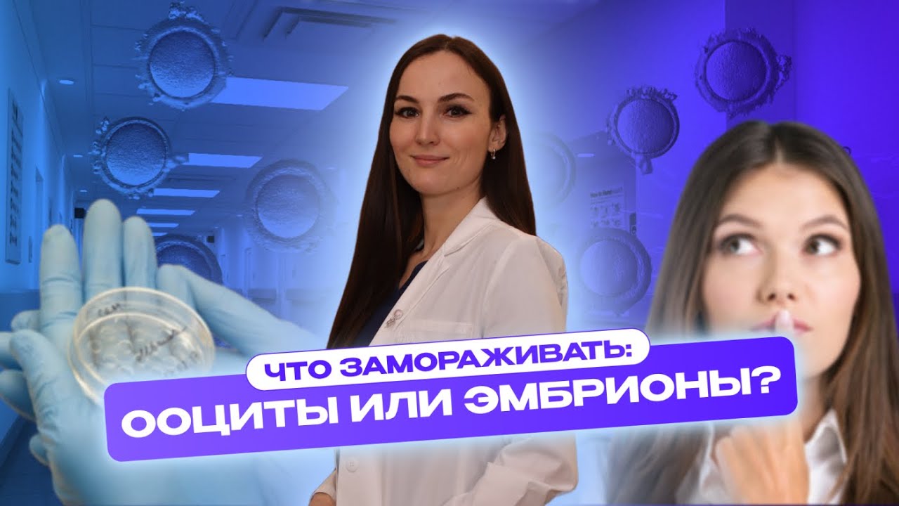 Что лучше заморозить: яйцеклетки или эмбрионы? Мнение врача #беременность