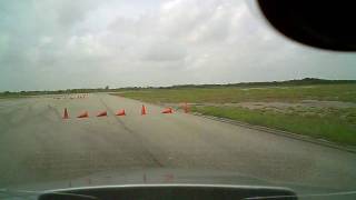 Alero in car autocross.AVI