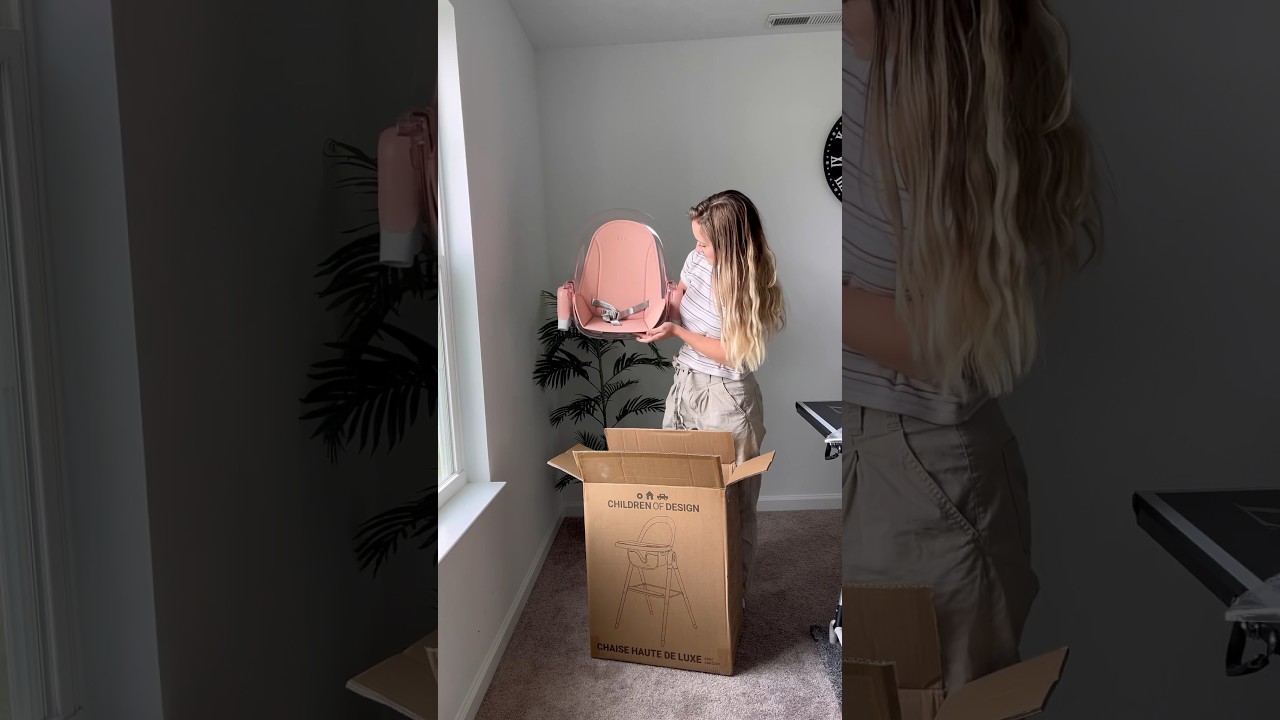 Unboxing the Children Of Design Deluxe Highchair 