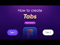 Learn how to design fully interactive tabs in Figma using Auto Layout