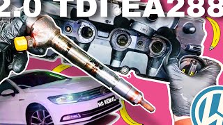2.0 tdi EA288 injectors & valve cover remove / install