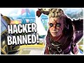 we died to a HACKER then he got banned while we spectated.. (Apex Legends Season 7)