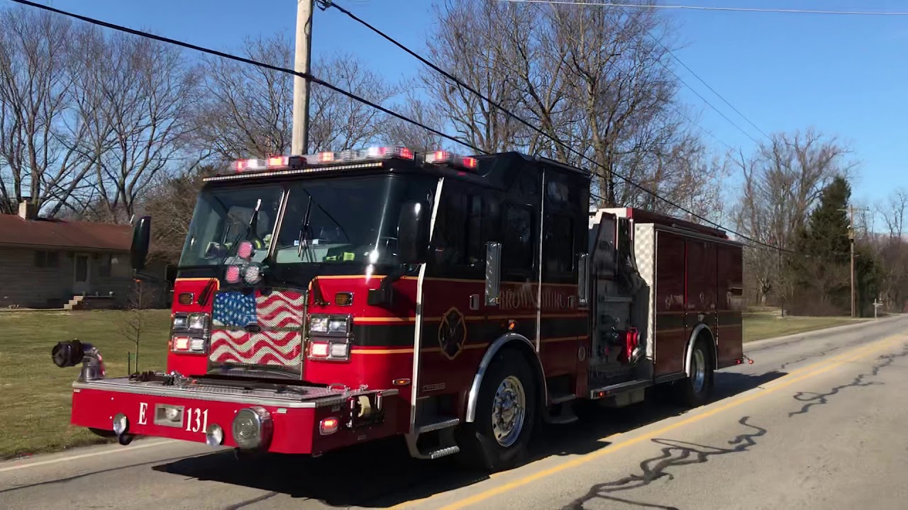 Brownsburg Indiana fire department responding 011921 YouTube