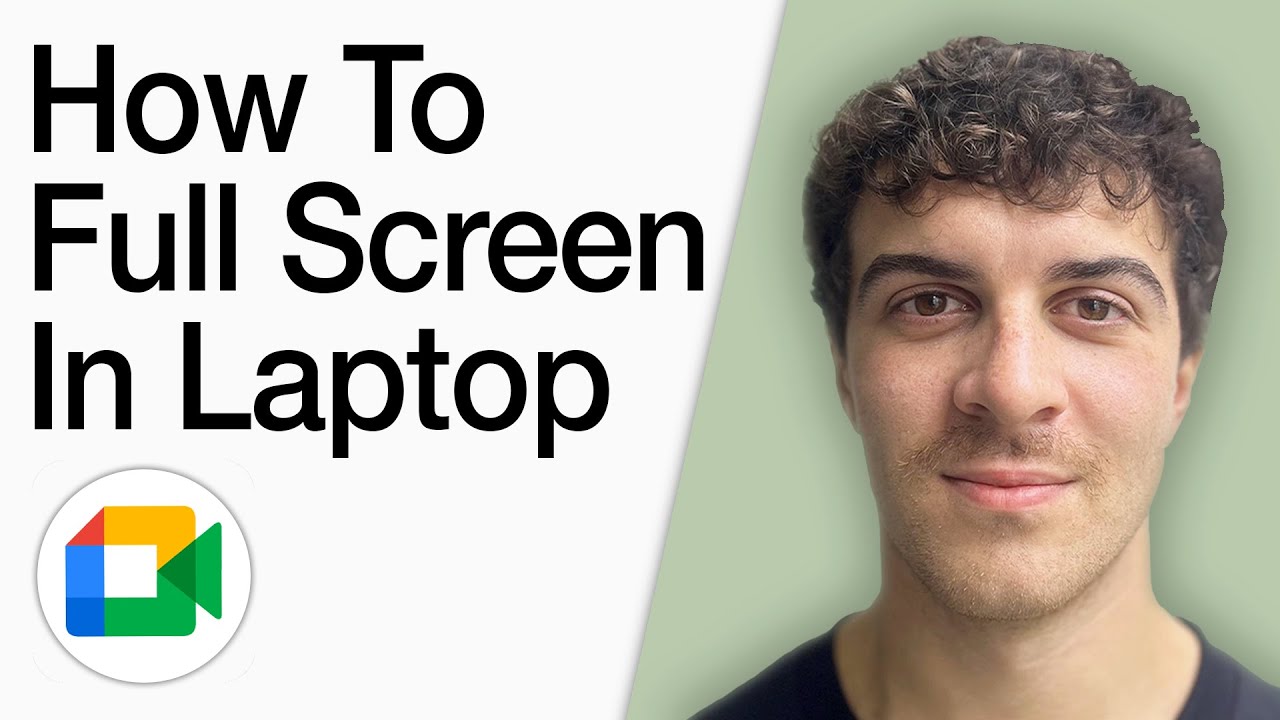 How To Full Screen In Google Meet In Laptop Problem Solved English ...