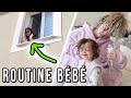 ROUTINE CHEVEUX BOUCLÉS DE BÉBÉ 🤗 / MORNING ROUTINE AVEC BÉBÉ 🍼