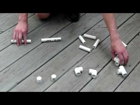 como fazer uma arma marshmallow