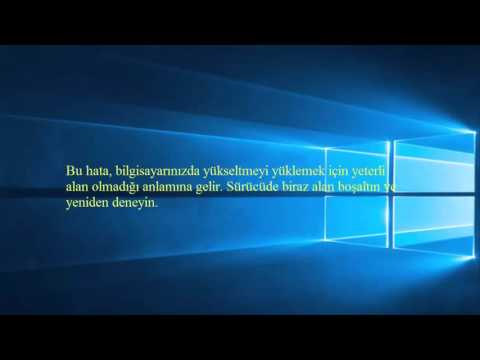 Windows 10 0x80070070 – 0x60000 Hatası Ve Çözümü